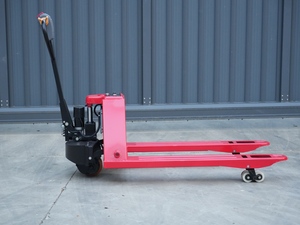 Chariot à palettes électrique portable 1T 2.0T, chariot à palettes à conducteur marchant entièrement électrique pour des travaux de manutention rapide des matériaux - Product Image 2