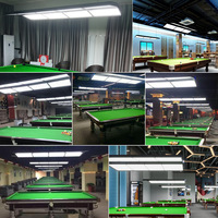 Lustre sans ombre de haute qualité lampes de table de billard lustre salle de billard panneau spécial lumière Led suspension lampe