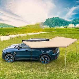 Tente latérale rétractable à ouverture rapide pour GMC <span class=keywords><strong>F150</strong></span> et Tacoma, avec toit rigide en forme d'éventail, fonctions d'enroulement et de verrouillage - Product Image 4