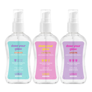 Gel Noir Personnalisé Hydratant et Apaisant à la Vitamine E pour un Éclat Bronze Sublimateur de Beauté, Adapté à Tous les Types de <span class=keywords><strong>Peau</strong></span> - Product Image 1
