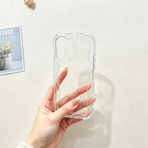 Nueva Funda Protectora Flexible de TPU a Prueba de Golpes para iPhone 11 12 13 14 15 16 17 Pro <span class=keywords><strong>Max</strong></span> <span class=keywords><strong>Plus</strong></span> <span class=keywords><strong>Air</strong></span>, con Acabado Pintado en Crema - Product Image 2