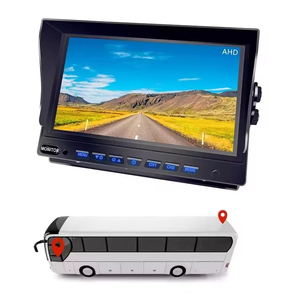 Monitor LCD para Vehículos de 7 Pulgadas con Pantalla TFT Digital de Alta Resolución, Cámara de Reversa Estéreo AHD USB IPS para Autos y Autobuses - Product Image 2