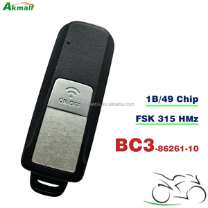 รีโมทคอนโทรลอัจฉริยะสำหรับมอเตอร์ไซค์  ชิป 49 ความถี่ 315MHz ใช้แทน<span class=keywords><strong>กุญแจ</strong></span>มอเตอร์ไซค์ สำหรับ <span class=keywords><strong>YAMAHA</strong></span> TMAX 530 560 ปี 2017-2023 - Product Image 1