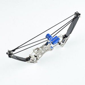 Ensemble d'<span class=keywords><strong>arc</strong></span> et de flèche <span class=keywords><strong>à</strong></span> poulies en acier inoxydable SYQT petite poulie pour la <span class=keywords><strong>chasse</strong></span> et le tir <span class=keywords><strong>à</strong></span> la cible - Product Image 3