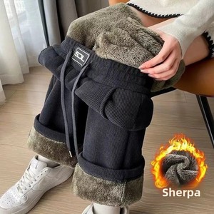 <span class=keywords><strong>Leggings</strong></span> Casual a vita alta da donna <span class=keywords><strong>in</strong></span> <span class=keywords><strong>pile</strong></span> spesso stile autunno inverno - Product Image 3