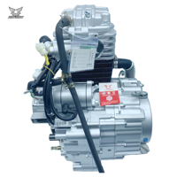 Motor Zongshen Jinzhan de 350 cc Refrigerado por Agua para Triciclo Motorizado de Carga, Motocicleta de Tres Ruedas con 6 Velocidades