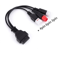 Câble adaptateur de diagnostic pour moto Euro5 OBD pour Suzuki, OBDAUTO, KTM, KYMCO, Husqvarna, Benelli