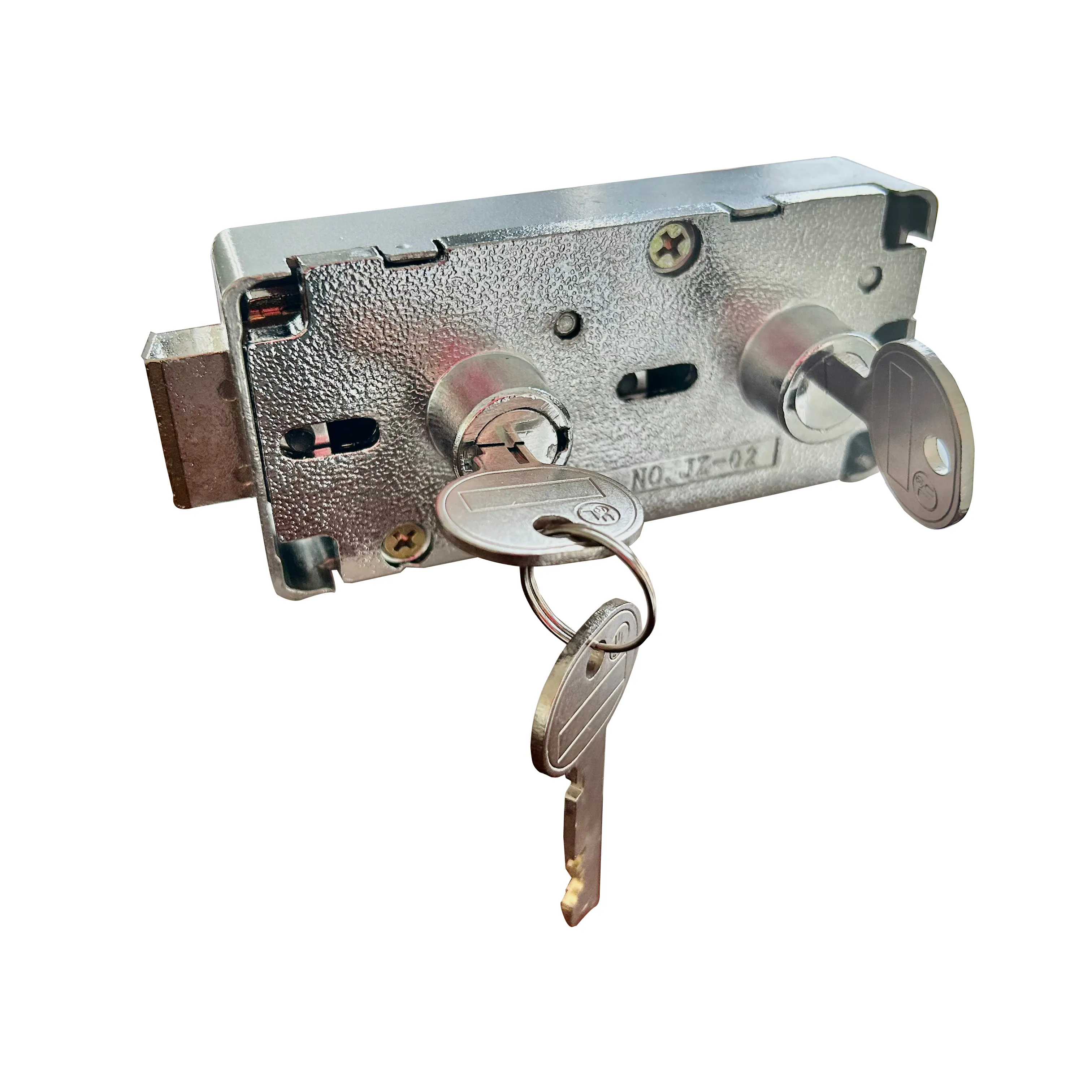 Fechamento chave duplo para o cofre com chave do cliente e chave mestra JZ-02