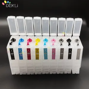 9 Colors T1571 Refillable ink Cartridge for Epson R3000 Printer Refill ink cartridge with Auto Reset chip