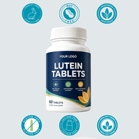 Tabletas de Luteína de Alta Calidad de Marca Privada al por Mayor OEM/ODM, Suplemento Dietético Natural para el Bienestar Diario de la Vista