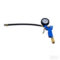Pistolet de gonflage de pression des pneus personnalisable avec fonction de soufflage d'outils de véhicule Jauge de gonflage OEM Type de support Perceuse pneumatique