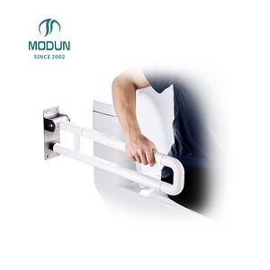 Tay Vịn An Toàn Nâng Bồn Tiểu Bằng Nylon Có Thể Gập Lại Treo Tường Cho Người Khuyết Tật Phòng Tắm, Tay Vịn Nâng Bồn Cầu Cho Người Khuyết Tật - Product Image 4