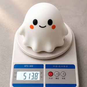 Juguete Antiestrés de Halloween con Forma de Fantasma, Decoración de Escritorio Suave, de Rebote Lento, de 10 cm, para Niños - Product Image 5
