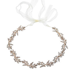 الكلاسيكية يترك اليدوية الزفاف أحزمة & الزنانير للعروس وصيفات الشرف كريستال الزنانير الزفاف اللباس الملحقات - Product Image 6