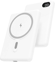 Power Bank Magnetik Nirkabel Terlaris 5000mAh Pengisian Cepat PD 20W & 15W Output Nirkabel Maksimal