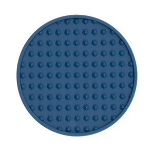 Black Silicone Coasters Double-Sided Absorbent Non-Slip Cup Mats for Hot Cold Drinks Deep Tray Design Table <b>Desk</b> Outdoor Use - Product Image 4