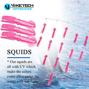 <span class=keywords><strong>Leurre</strong></span> de pêche en PVC de qualité en gros, <span class=keywords><strong>leurre</strong></span> souple en plastique bon marché, calmar, pêche à la traîne, matériel de pêche en mer - Product Image 4
