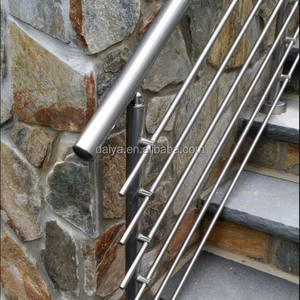 Prix des rampes en acier inoxydable Daiya aux Philippines avec poteau rond et main courante ronde, finition miroir - Product Image 1