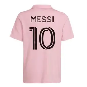 23/24 yeni Miamis Futbol kıyafetleri Fan sürümü 10 # Futbol forması Inter Uniforme De Futbol Maillot T-Shirt