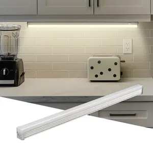 Luz LED para armário de cozinha 2ft 7w 120v 3CCT com escurecimento, 1 unidade sob iluminação do armário