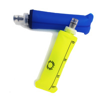 Bouteille d'eau pliable Madou Travel pour la course à pied, le vélo, l'hydratation sportive, bouteille d'eau pliable en TPU, gourde souple