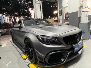 Parachoques delantero para <span class=keywords><strong>Mercedes</strong></span> W205, AMG C63, coupé C63, <span class=keywords><strong>Coupe</strong></span>, estilo IMP actualizado, nuevo producto - Product Image 5