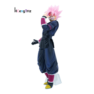 Caliente 26cm Dragon Balls Z <span class=keywords><strong>Super</strong></span> Saiyan Ichiban máscara Rosa Goku Anime figura 3rd misión figura de acción hecha de PVC - Product Image 1
