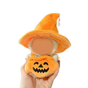Lafufu <span class=keywords><strong>Halloween</strong></span> Pumpkin Generation Kit de jouets DIY de haute qualité, comprenant robe, chapeau, pantalon, pull et éléments de décoration, pour remplacer les tenues et les accessoires de poupée - Product Image 1