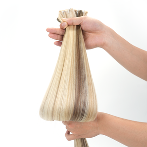 Extensions de cheveux humains Lanxun New Design Genius Weft, 100% cheveux vierges russes, cuticules alignées, nouvelle conception. - Product Image 2