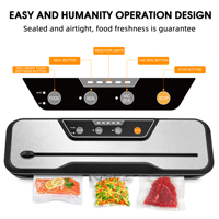 Machine à emballer Sous-Vide Portable, petite taille, étanche et de haute qualité