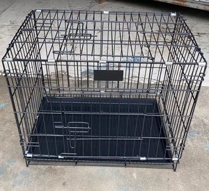 <span class=keywords><strong>Cage</strong></span> à chien en métal galvanisé écologique sur mesure, peinte et antirouille, avec plateau en <span class=keywords><strong>ABS</strong></span> - Product Image 2