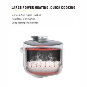 Cuiseur à <span class=keywords><strong>riz</strong></span> intelligent de style <span class=keywords><strong>japonais</strong></span> 2.5L ménage petit <span class=keywords><strong>autocuiseur</strong></span> électrique intelligent 220v pot de revêtement intérieur antiadhésif blanc - Product Image 4