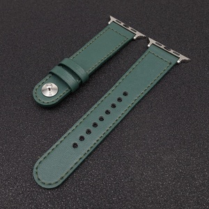 Bracelets de montre en <span class=keywords><strong>cuir</strong></span> de luxe 41/45/49mm, pour <span class=keywords><strong>Apple</strong></span> série <span class=keywords><strong>8</strong></span>/8Ultra/7/6/5/4/3/SE - Product Image 3