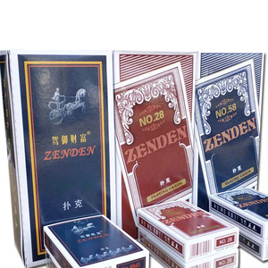 Naipes de póquer regulares para la familia 100 pares en caja para entretenimiento de amigos y clubes - Product Image 4