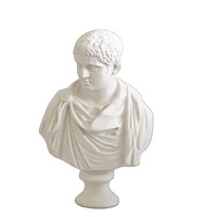 Mini Statue en plâtre Résine Caracalla Statue Ornements Salon Entreprise Décoration