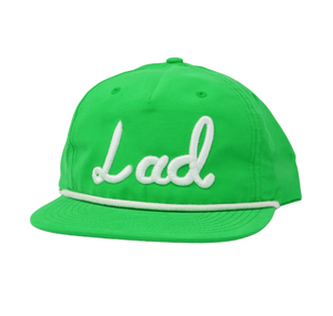 Gorra de béisbol de nailon sin estructura de 5 paneles de alta calidad, logotipo bordado personalizado e impresión de soplo, estilo Snapback de cuerda deportiva - Product Image 2