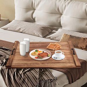 Solid Wood <b>Tea</b> <b>Tray</b> Carbonized Pine 75x56x2.5 Cm Heat Resistant For Home Kung Fu <b>Tea</b> Set - Product Image 2