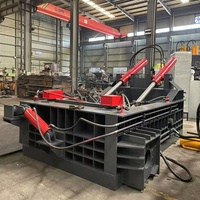 Mesin Press Hidrolik Horizontal untuk Daur Ulang Logam Bekas, Otomatis untuk Besi, Tembaga, dan Kaleng Aluminium