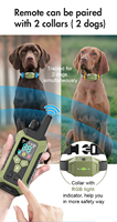 Neues Haustier-Trainingsgerät mit Fernbedienung bis zu 600m Kontrolle Hundetrainingshalsbänder