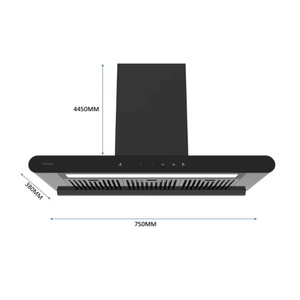 <span class=keywords><strong>Hotte</strong></span> aspirante innovante avec <span class=keywords><strong>filtre</strong></span> en aluminium et technologie <span class=keywords><strong>de</strong></span> ventilation avancée pour cuisine moderne - Product Image 4