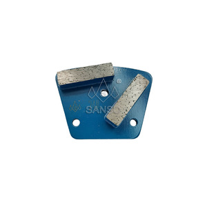 <span class=keywords><strong>3x</strong></span> M 6 trous, segments à double pointe, meules diamantées pour le ponçage de sols en béton - Product Image 3