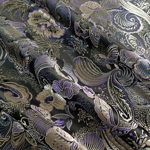 JS081F <span class=keywords><strong>Tissu</strong></span> Brocart Jacquard en Taffetas de Polyester Style Ancien Paisley pour <span class=keywords><strong>Doublure</strong></span> de Costume, Veste et <span class=keywords><strong>Manteau</strong></span> – Vente Chaude - Product Image 6