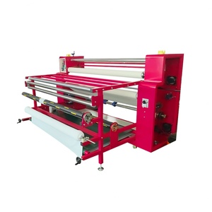 Used KC BA20170 Automatic <b>Mini</b> Drum Calandra Heat Transfer <b>Printing</b> Machine 1.7M Width Multicolor AI - Product Image 3