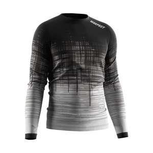 Luxury Workout Man Fitness Clothes Seamless Gym Wear Sports T <b>Shirt</b> <b>Men</b> <b>Compression</b> <b>Shirts</b> Long Sleeve - Product Image 3