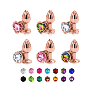 big glass anal plug Assterick Ridged Butt Plug – The BDSM Toy Shop main image 0
