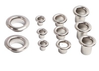 Kit de passants métalliques de haute qualité en gros d'usine, œillets métalliques sur mesure et rondelles pour artisanat du cuir, sacs et bâches