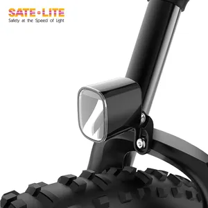 Sate-lite 60 lux e-bike licht ECE elektrofahrrad scheinwerfer vordergabel 6-58 V E-bike vorderlicht