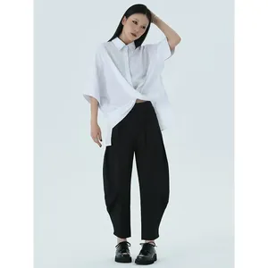 Blusa Marga manica corta-bianco - Product Image 3