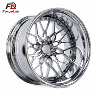 Jantes en alliage forgées concaves haut de gamme ForgeLab T6061, 18 19 20 21 22 23 24 pouces, entraxes 5X112 5X108 5X114.3 5X120, 2 pièces
