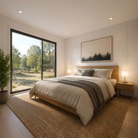 Maison modulaire en conteneurs moderne pour usage résidentiel, hôtelier et bureautique